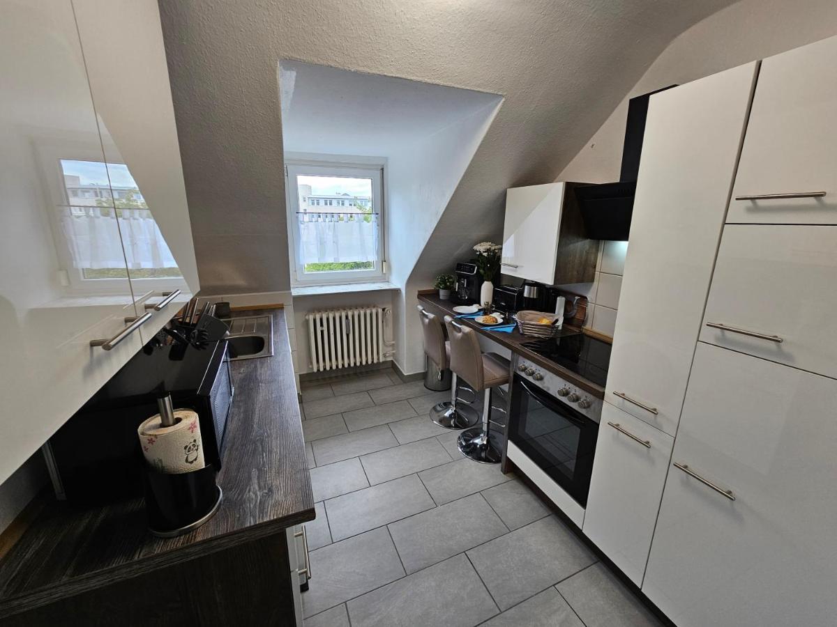 Exklusives Und Helles Dachgeschoss-Apartment No 3 Im Zentrum Von Kassel, Schnelles 1Gbit Internet, Geschirrspueler, Boxspringbetten Eksteriør bilde