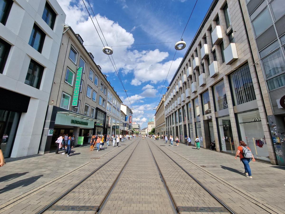 Exklusives Und Helles Dachgeschoss-Apartment No 3 Im Zentrum Von Kassel, Schnelles 1Gbit Internet, Geschirrspueler, Boxspringbetten Eksteriør bilde