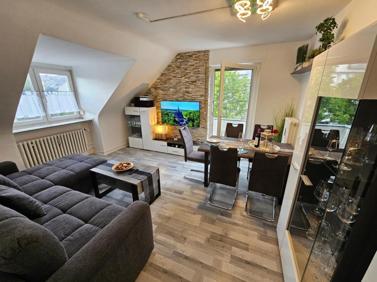 Exklusives Und Helles Dachgeschoss-Apartment No 3 Im Zentrum Von Kassel, Schnelles 1Gbit Internet, Geschirrspueler, Boxspringbetten Eksteriør bilde